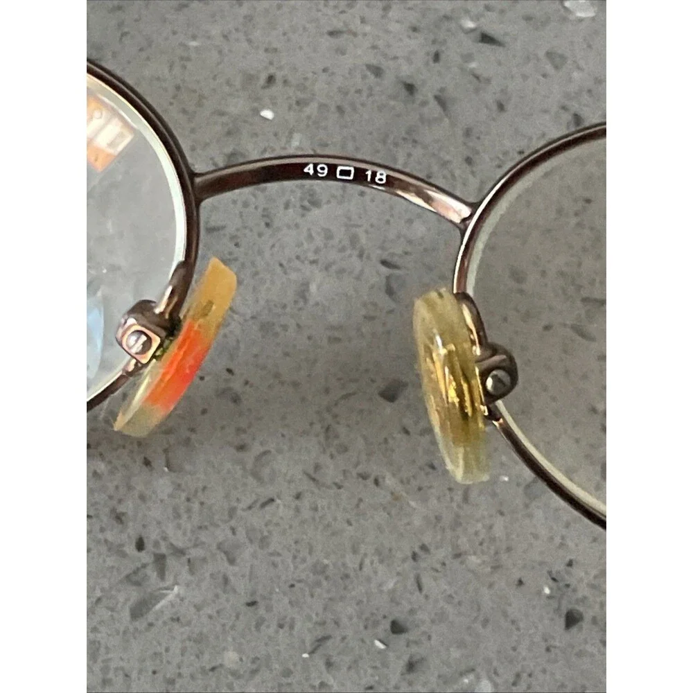 Bourgeois Oval Brown Eyeglasses FRAMES ONLY 49-18-135 C40N CH7021B Bronze Full